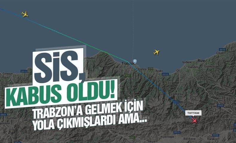 Sis, Trabzon’un kabusu oldu!