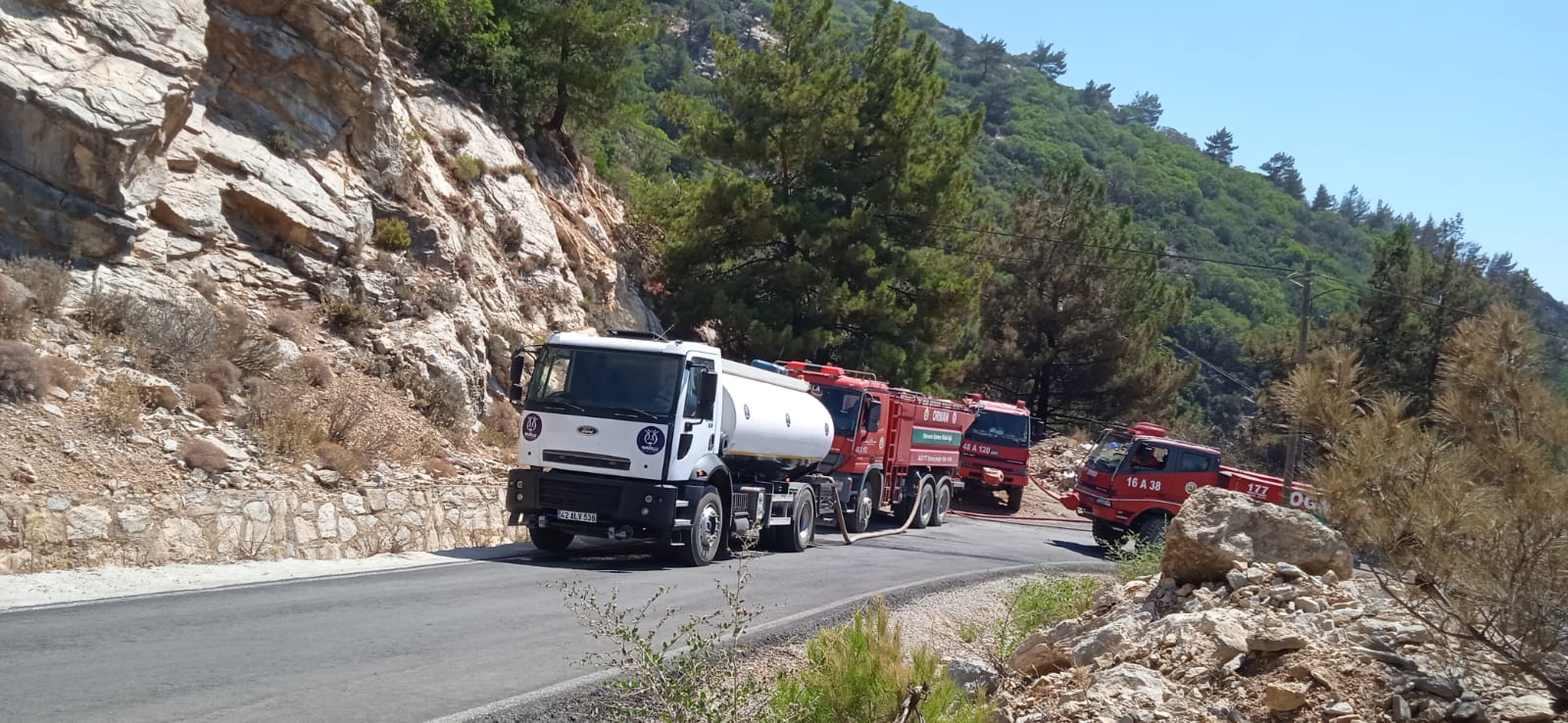 NAZİLLİ BELEDİYESİ’NDEN DATÇA’YA DESTEK!