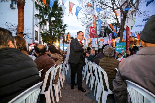 BAŞKAN ADAYI AHMET AYDIN: ÜRKMEZİ ÇEHRESİNİ DEĞİŞTİRECEĞİZ